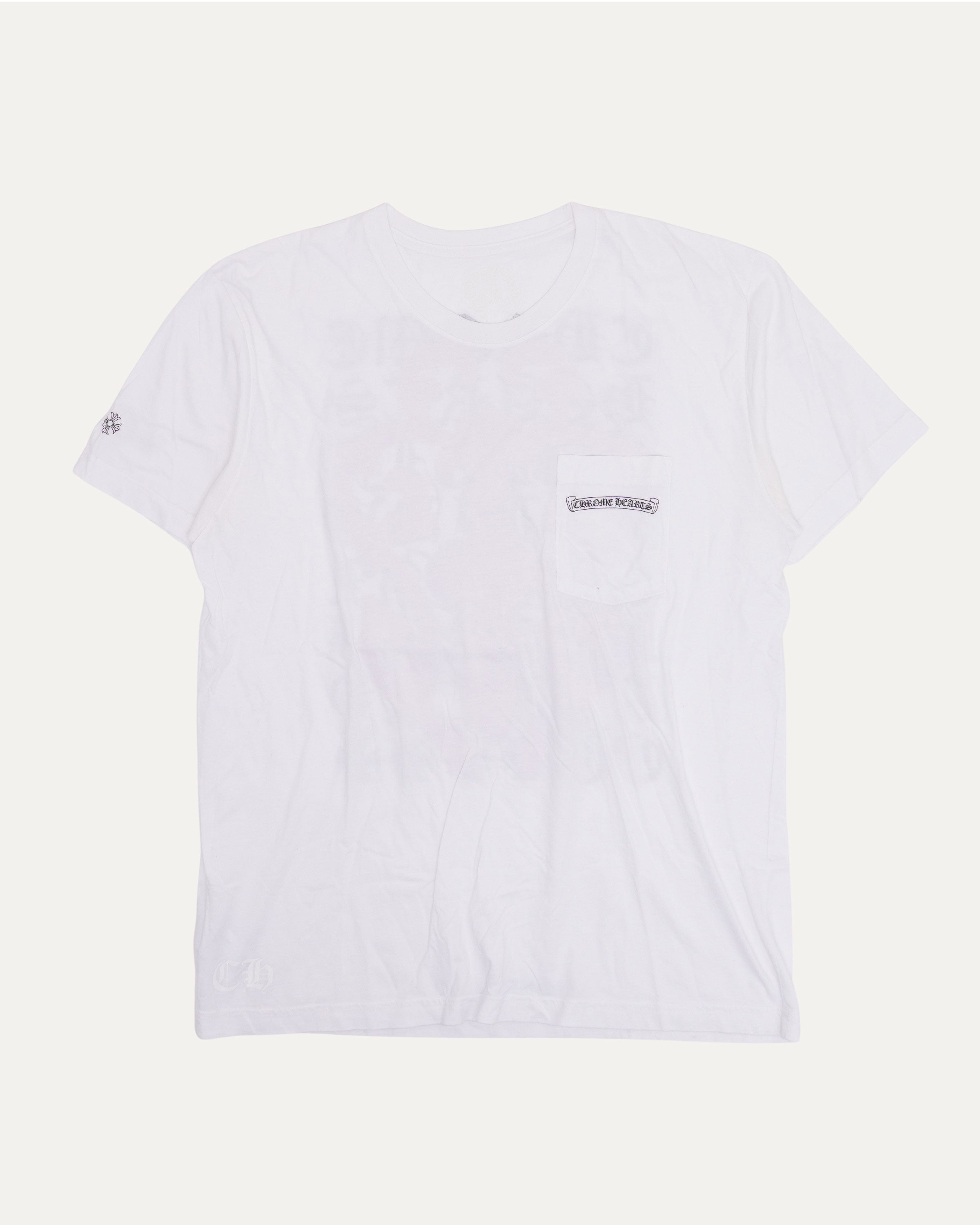 Chrome Hearts Vine Dagger Eyechart Logo Pocket T-Shirt – Justin Reed