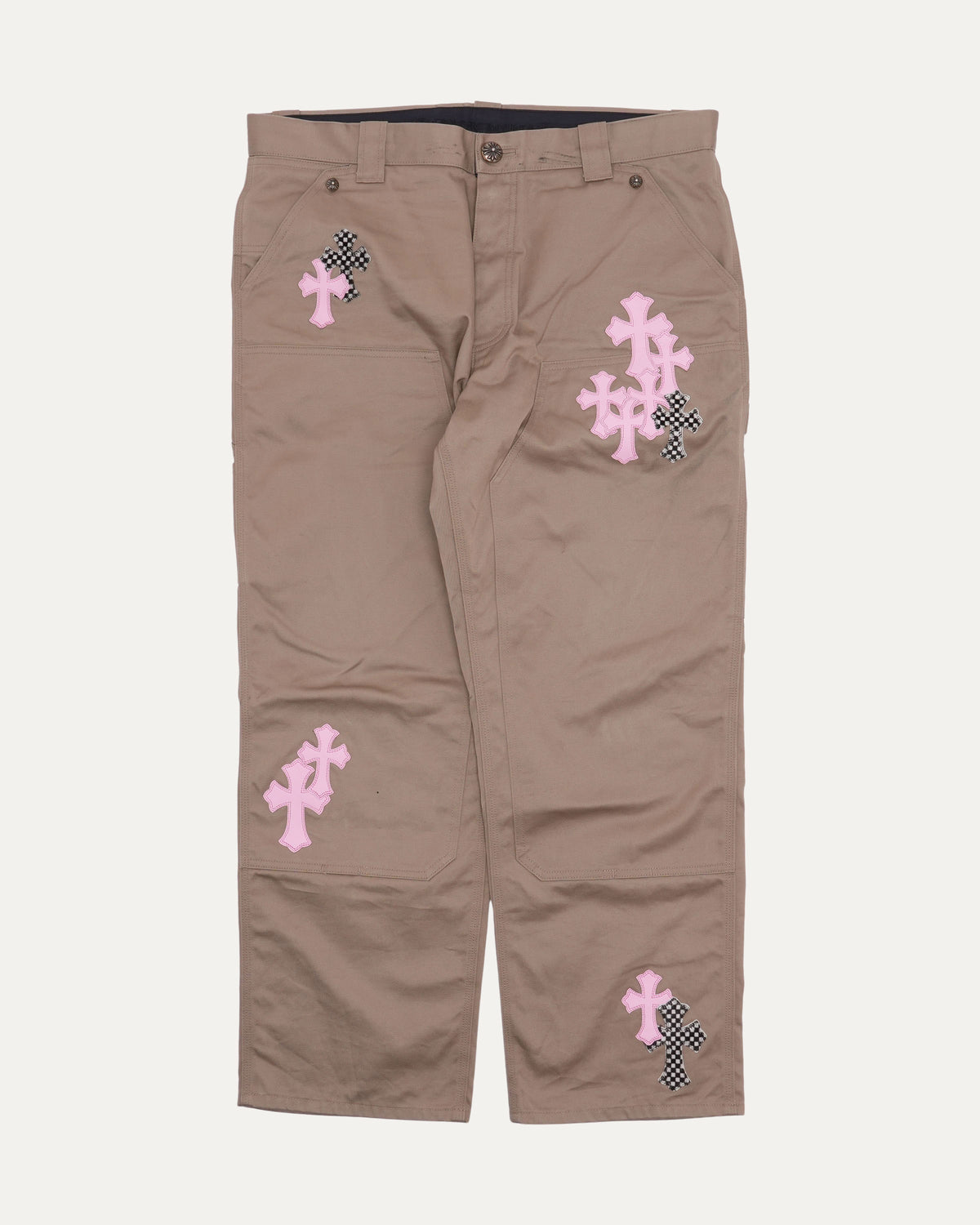 Cross Patch Double Knee Carpenter Pants