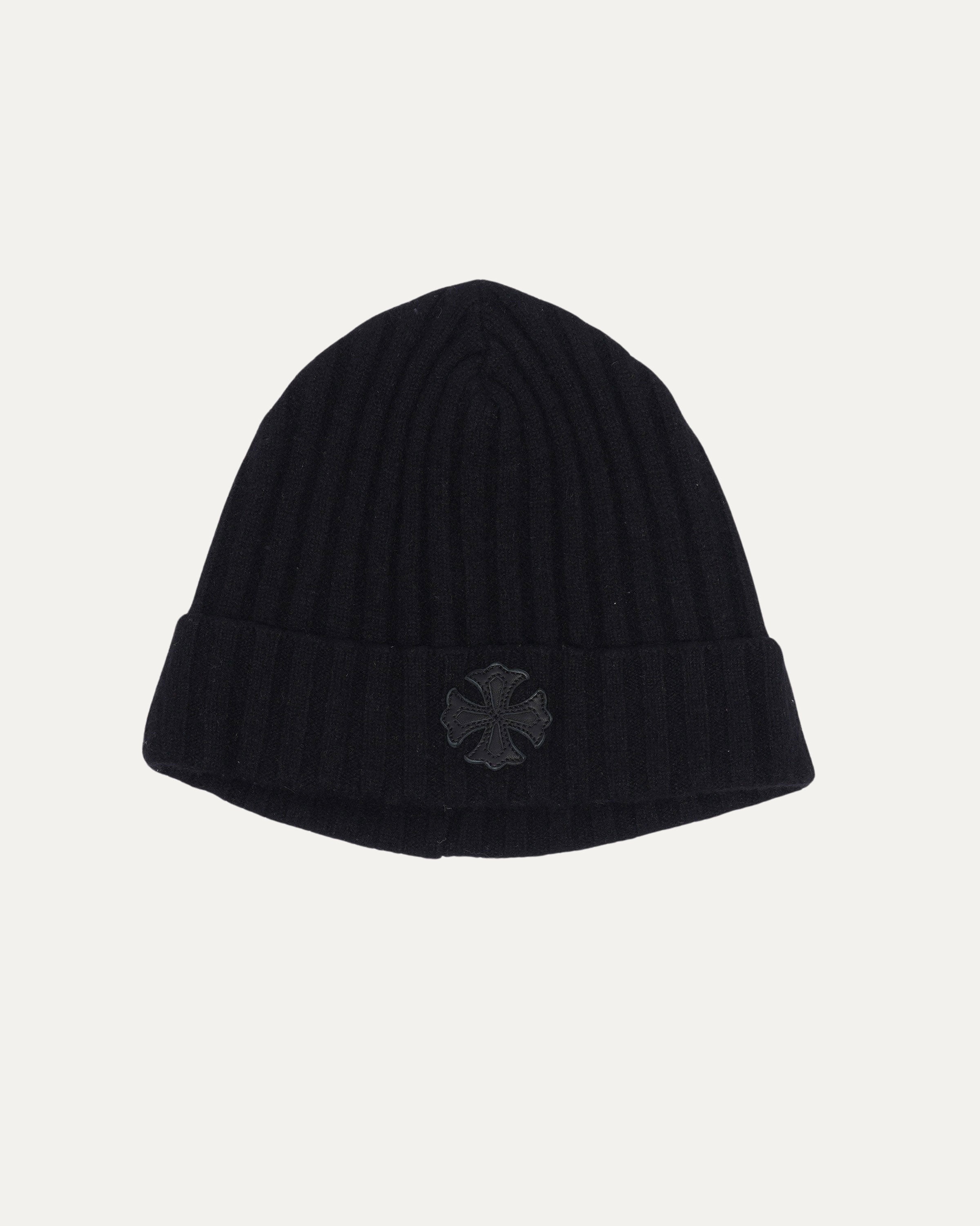 Cashmere Plus Cross Beanie