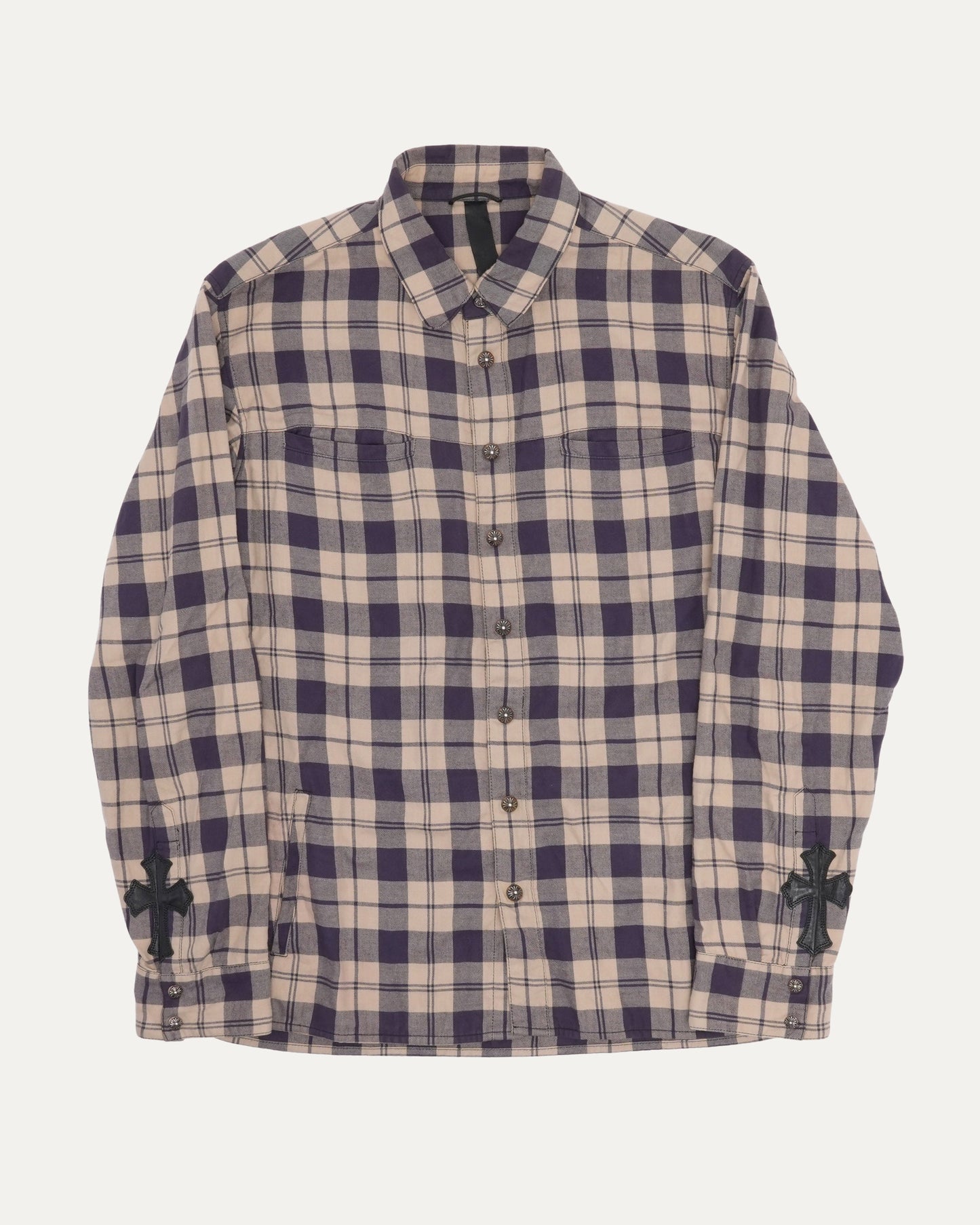 Loose Ends Cross Patch Flannel Shirt