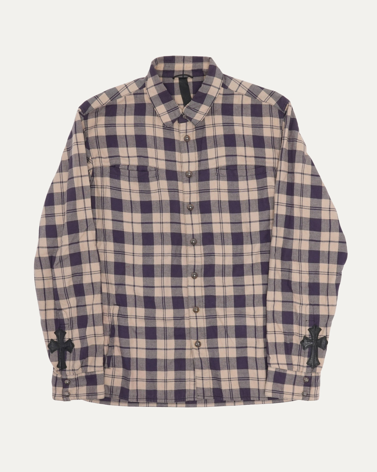 Loose Ends Cross Patch Flannel Shirt