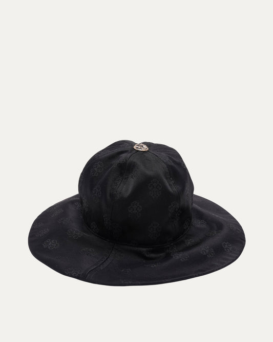Monogram Silk Sun Hat