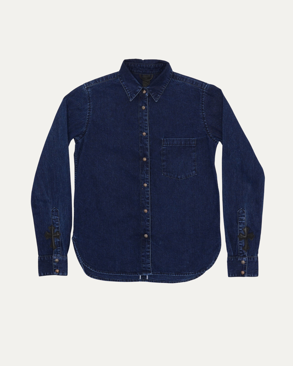 Cross Patch Denim Shirt
