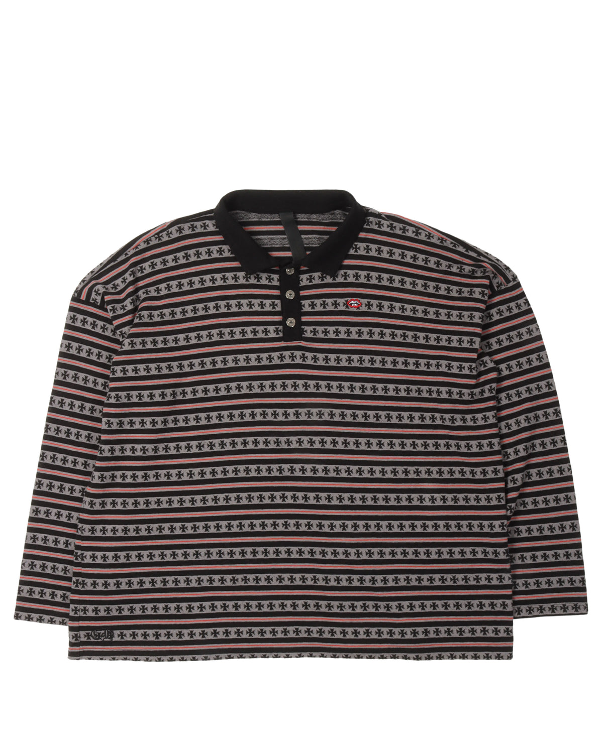 Matty Boy Chomper Rugby Long Sleeve Polo Shirt