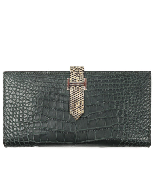 Bearn Crocodile Python Wallet
