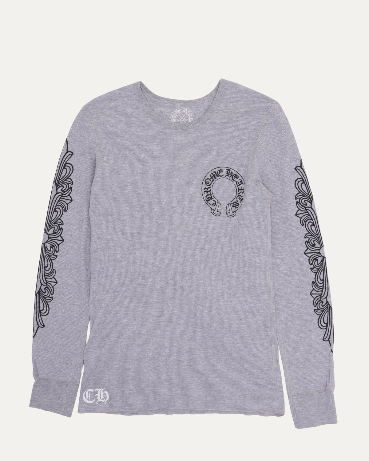 Horseshoe Logo Thermal Long Sleeve T-Shirt
