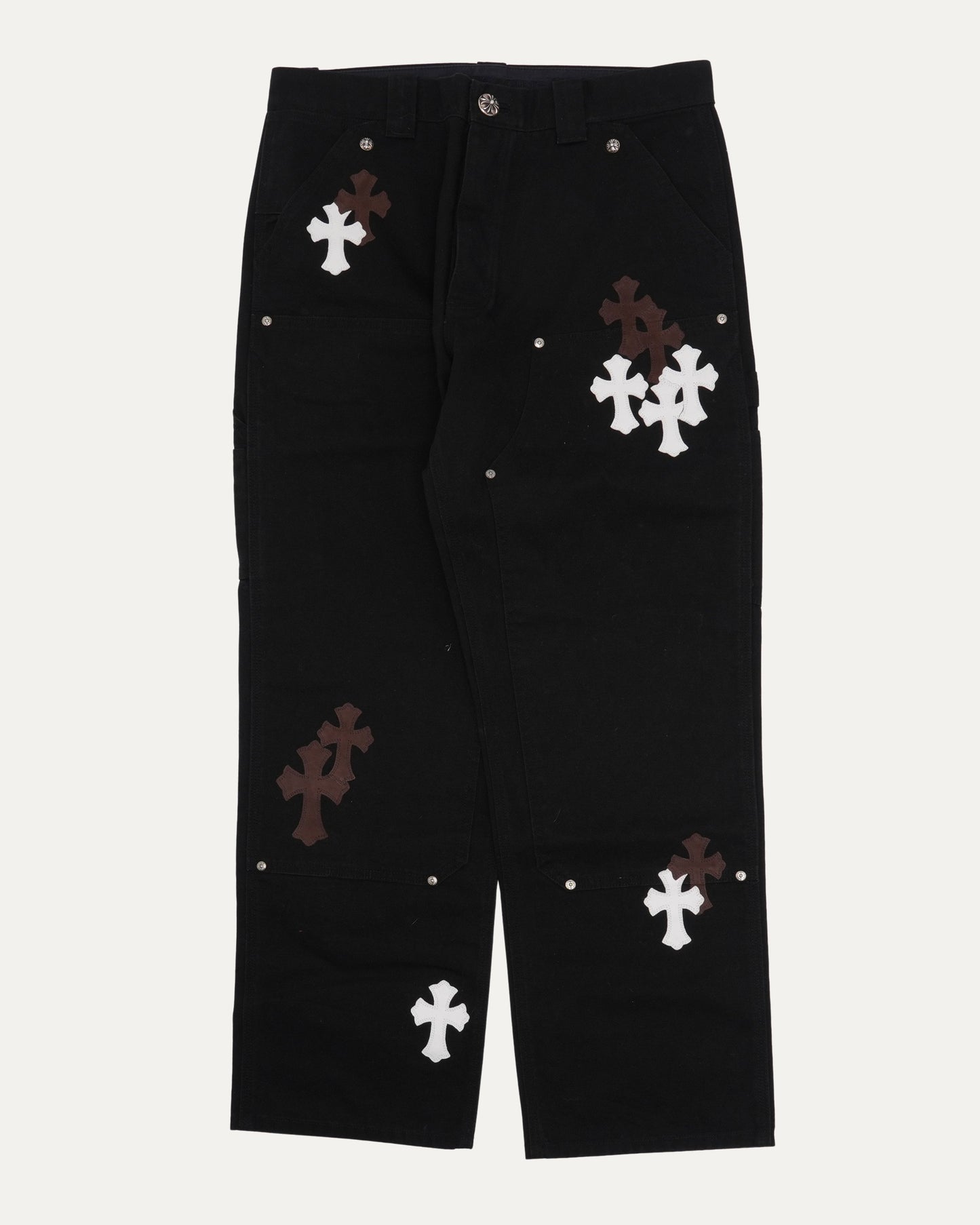Cross Patch Double Knee Carpenter Pants