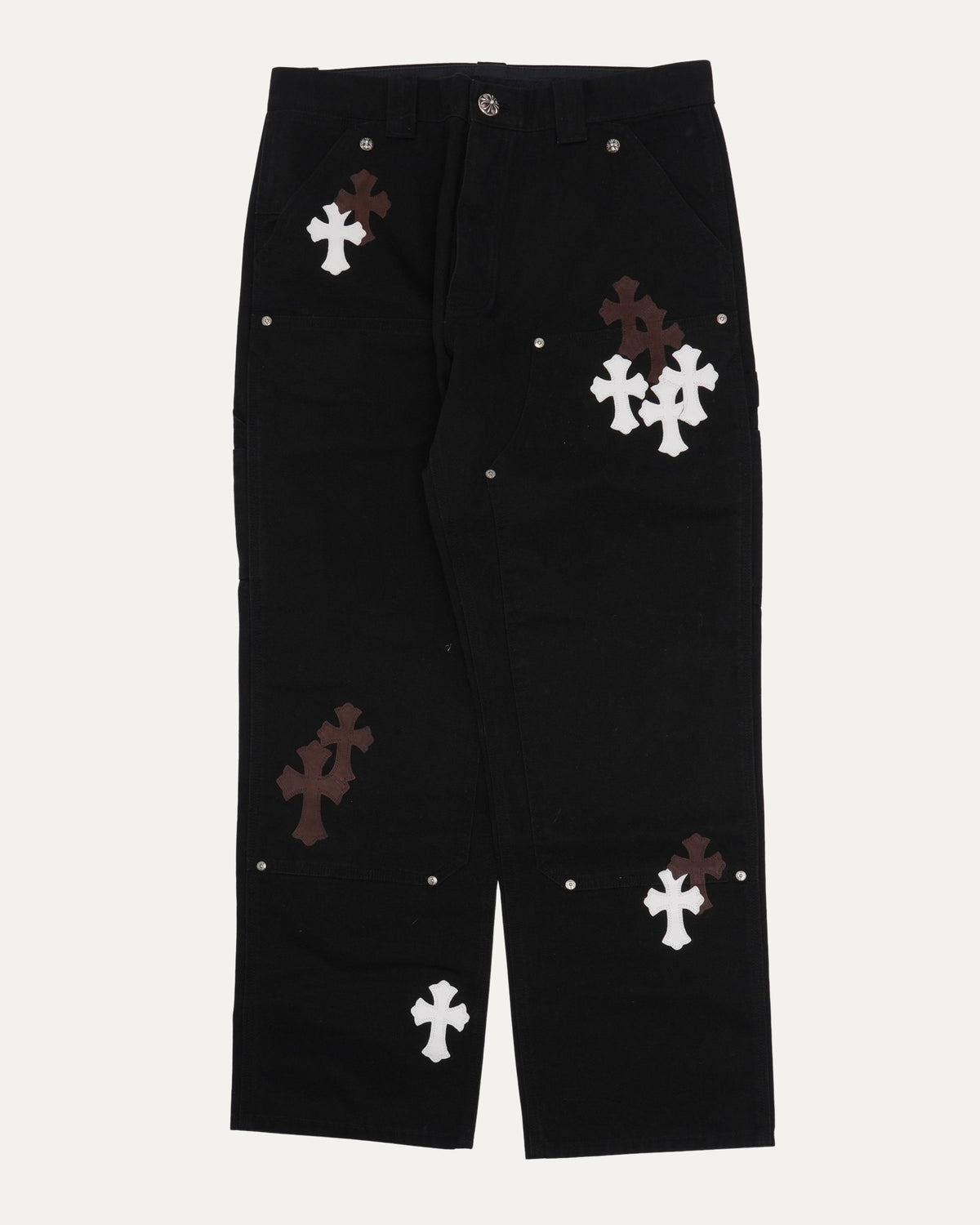 Cross Patch Double Knee Carpenter Pants
