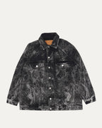 Oversized Acid Wash Denim Jacket