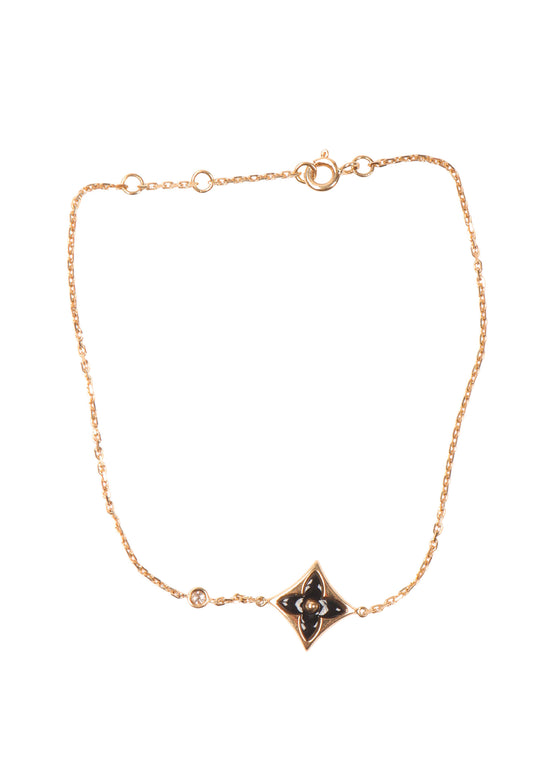 18k Gold Star Blossom Bracelet