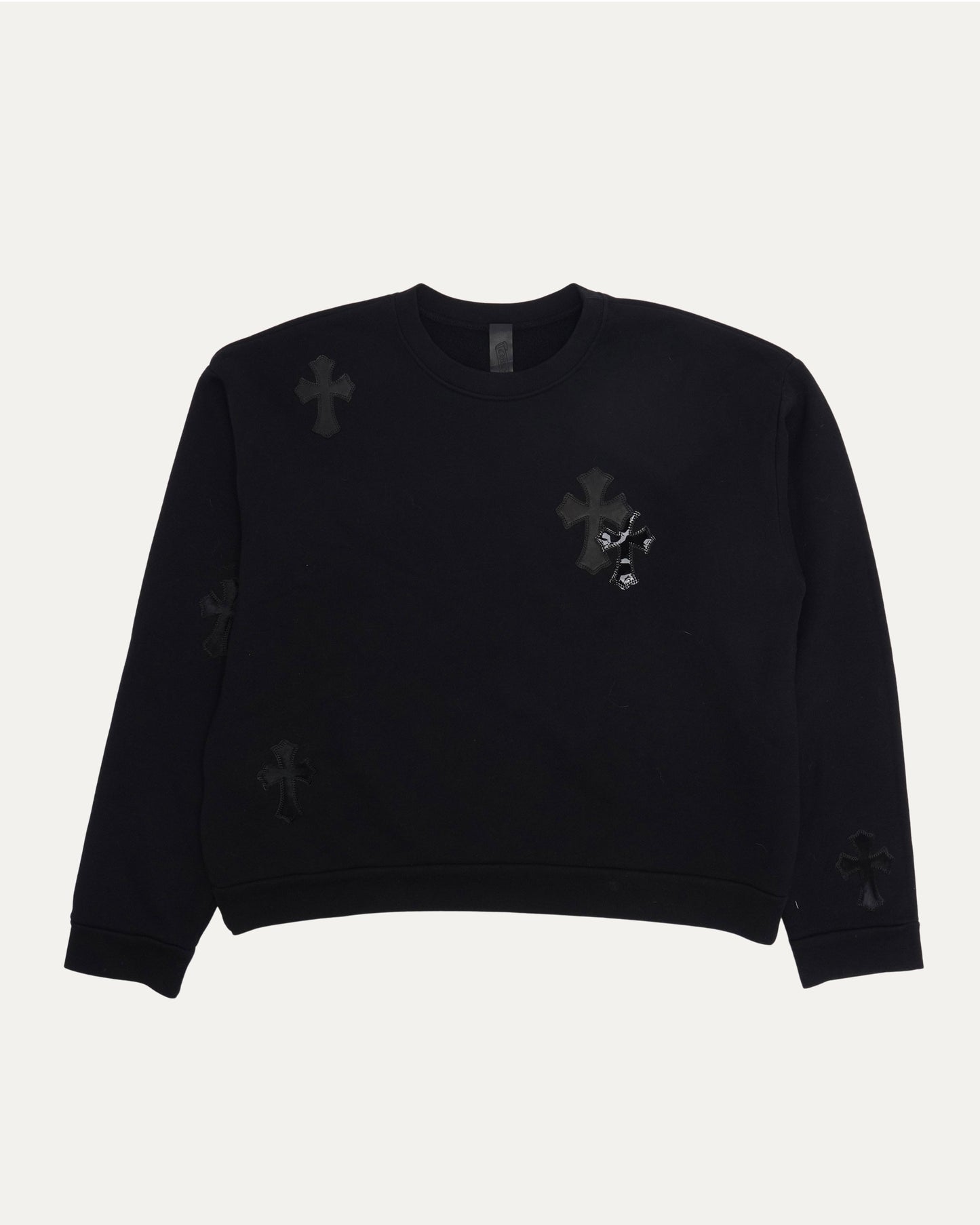Paper Jam Cross Patch Crewneck Sweatshirt