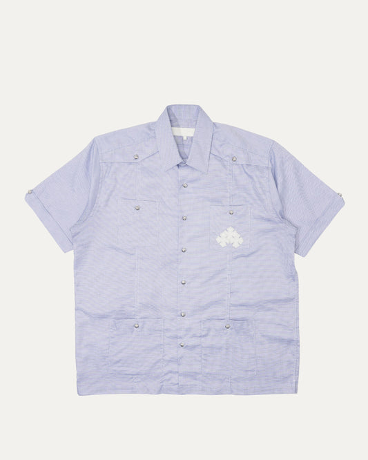 Cross Patch Guayabera Shirt