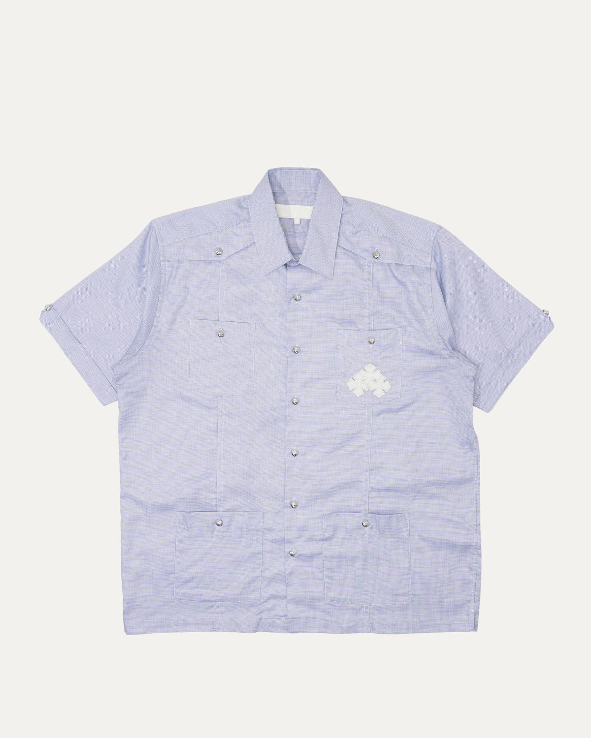 Cross Patch Guayabera Shirt