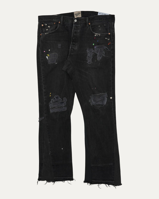 Distressed LA Flare Jeans