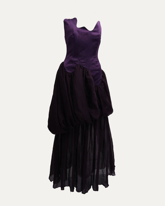 FW 1995 "Horsewomen and Amazones of Modern Time" Gown