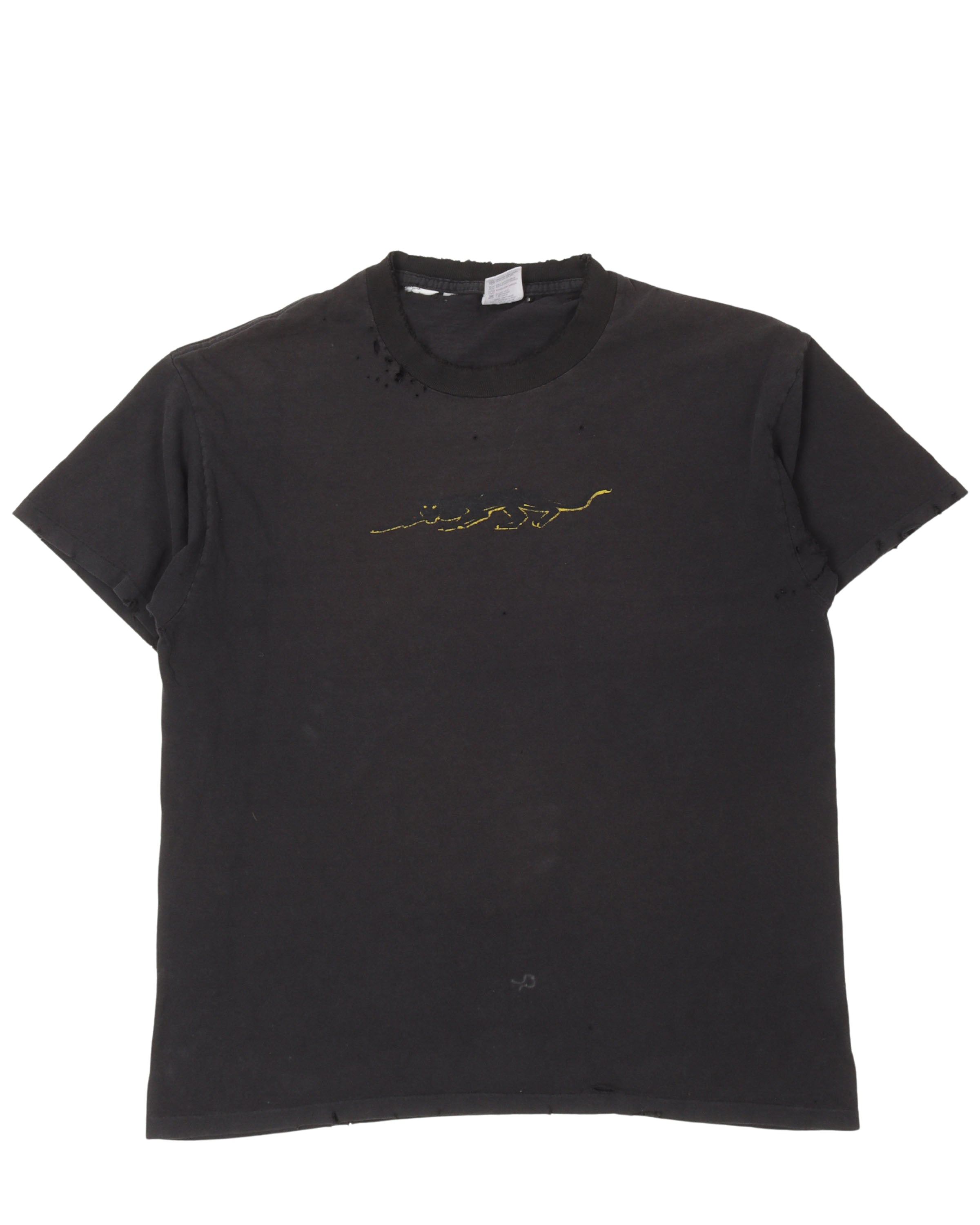 Panther Distressed T-Shirt