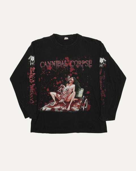 Cannibal Corpse ロングスリーブT Vintage Cannibal Corpse Long Sleeve T-Shirt – Justin Reed