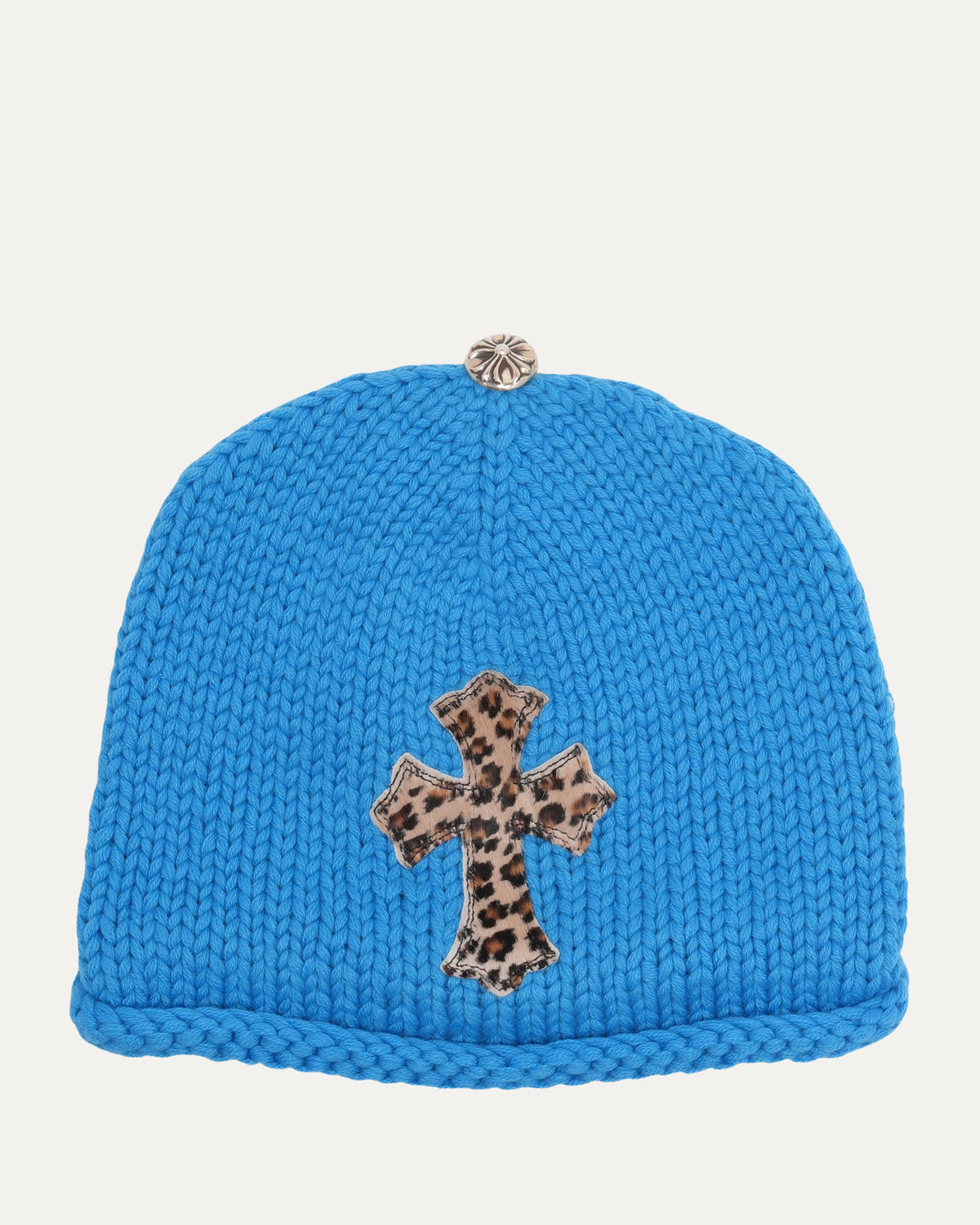 Cashmere Cross Patch Beanie