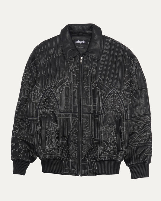 Pelle Pelle Cathedral Quilted Leather Jacket