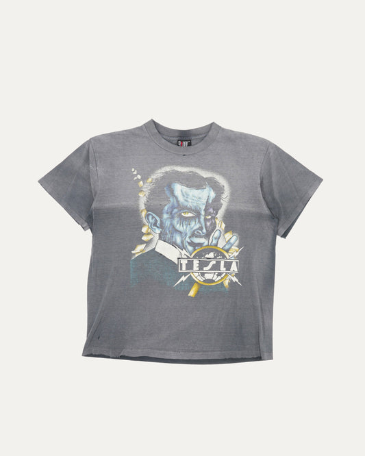 Tesla Pushead Psychotic Supper Tour 1992 T-Shirt