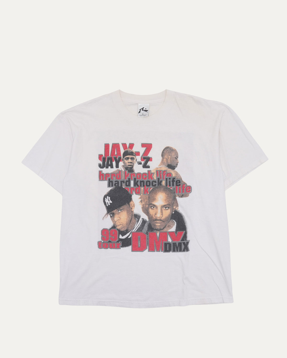 Jay Z DMX Hard Knock Life 1999 T-Shirt