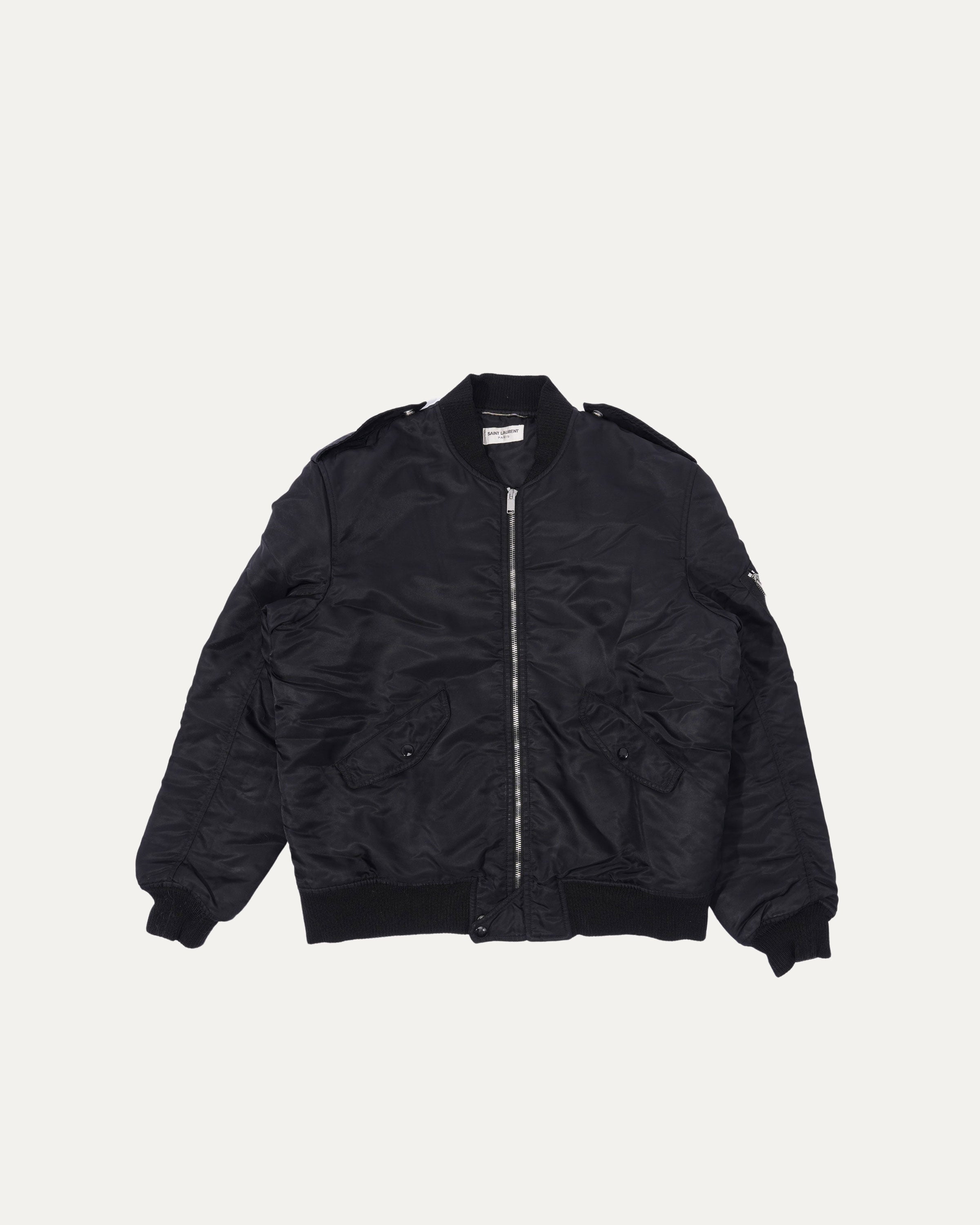 Nylon Bomber Jacket