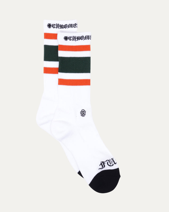 'Fuck You' Striped Socks