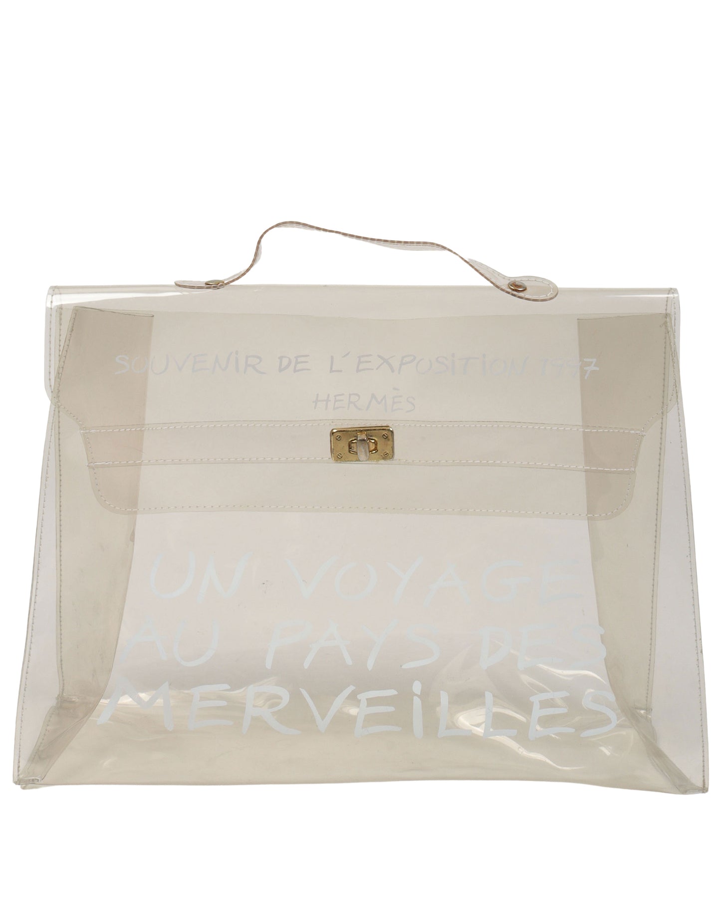 1997 Clear Promotional Kelly Bag