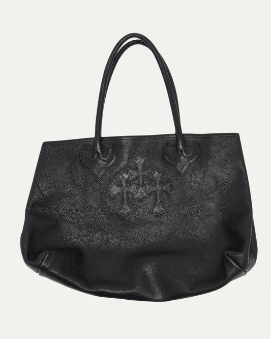 Cemetery Cross Patch Tote Bag