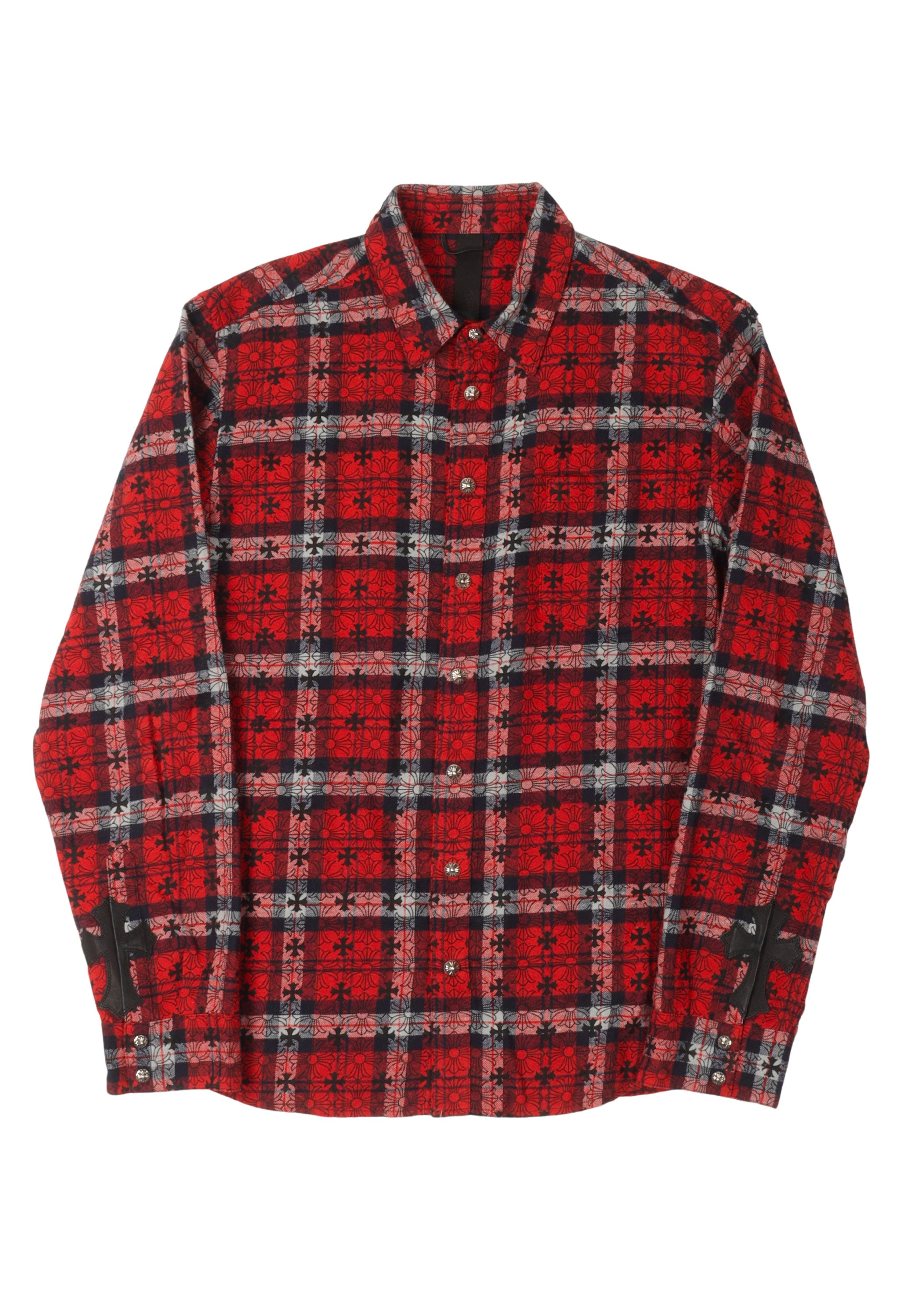 Cross Patch Flannel Shirt