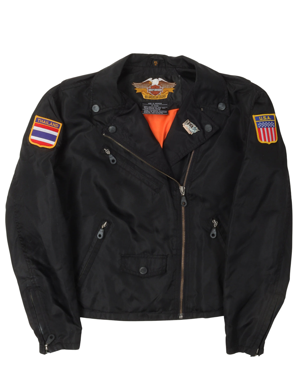 Harley Davidson Nylon Motorcycle Jacket