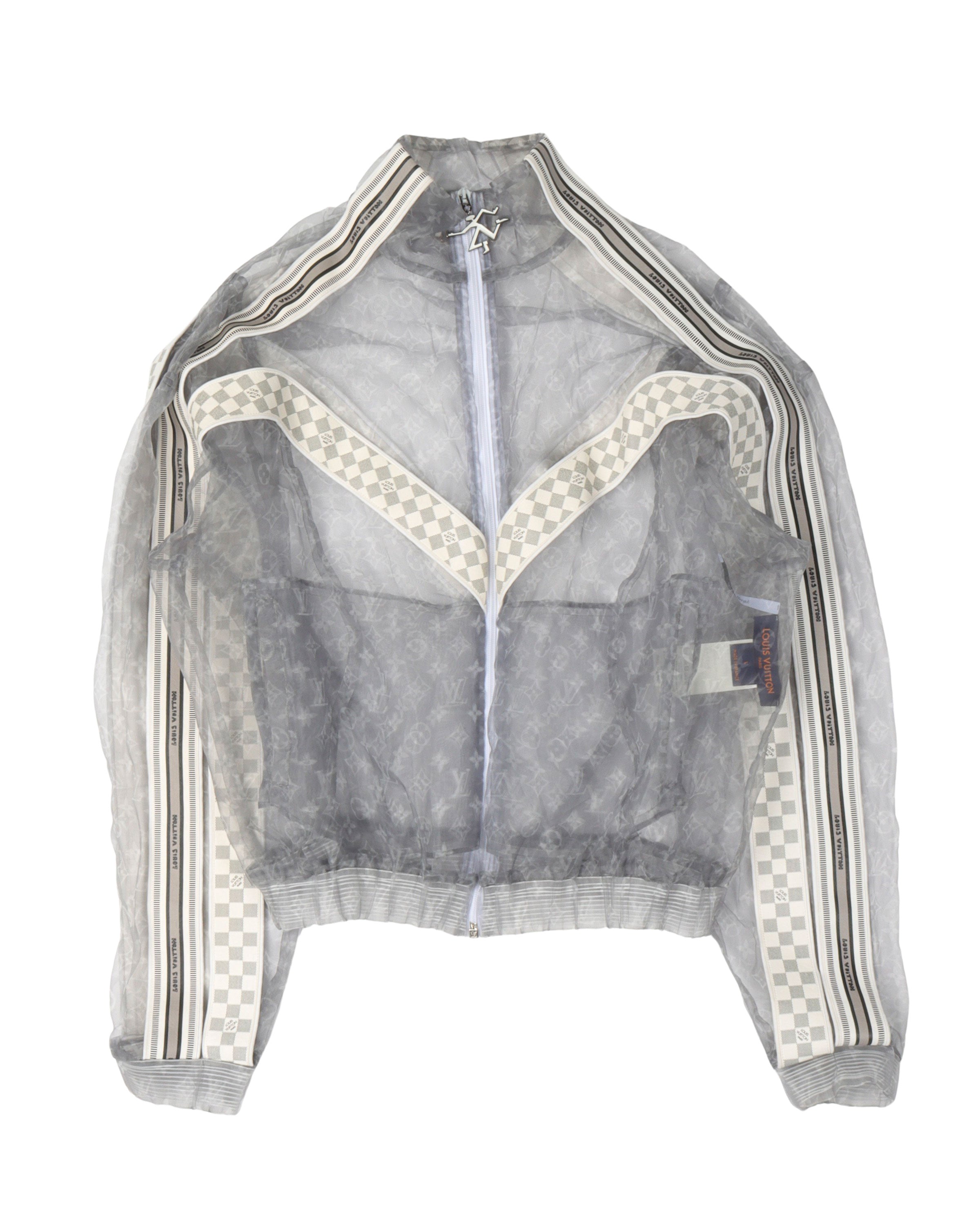 Monogram Organza Track Jacket