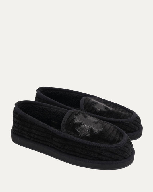 Plus Cross Patch House Shoes