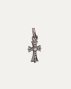 18k White Gold Diamond Baby Fat Pendant
