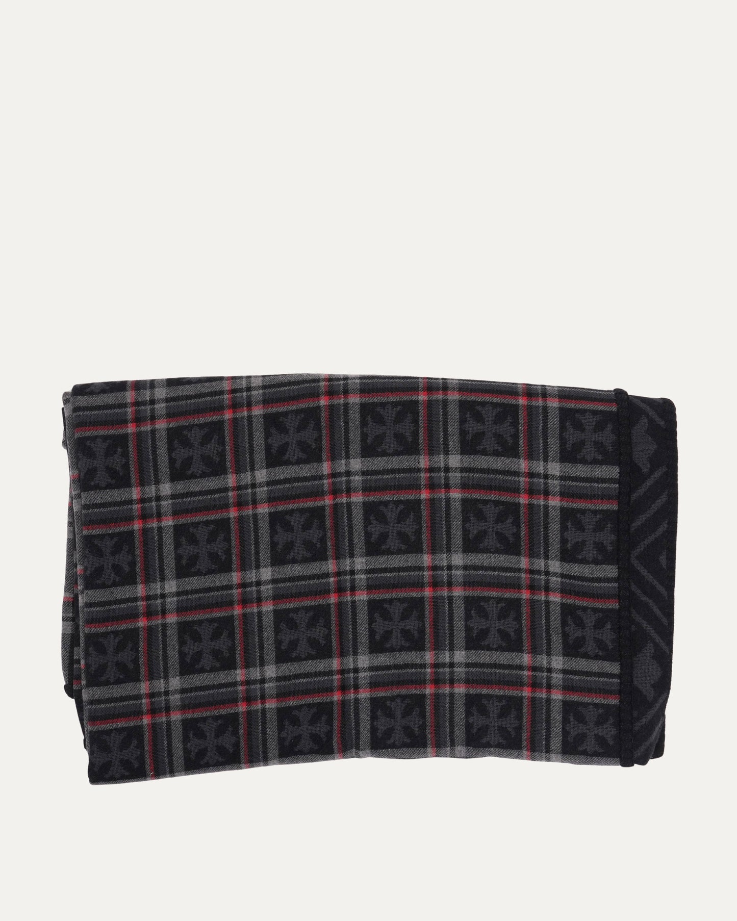 Plus Cross Plaid Cashmere Blanket