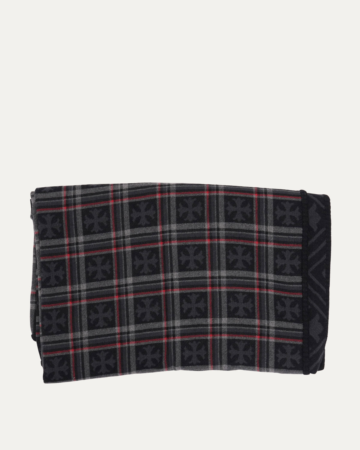 Plus Cross Plaid Cashmere Blanket