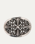 Oval Cross Belt Buckle