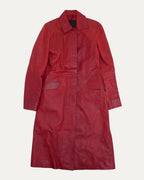 Leather Trench Coat