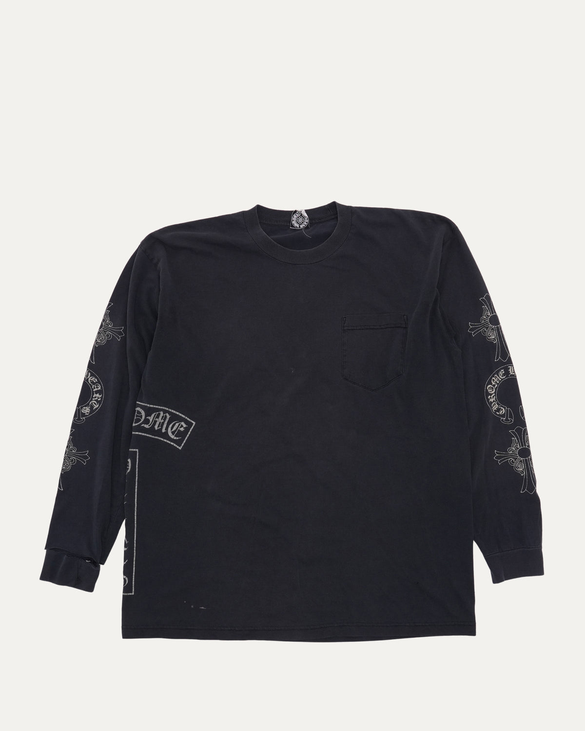 Vintage Glow in the Dark T-Bar Long Sleeve T-Shirt