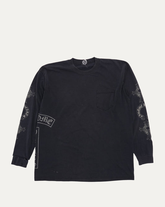 Vintage Glow in the Dark T-Bar Long Sleeve T-Shirt