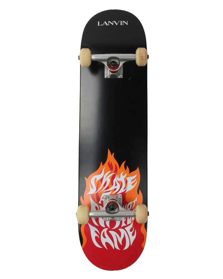 Flame Logo Skateboard