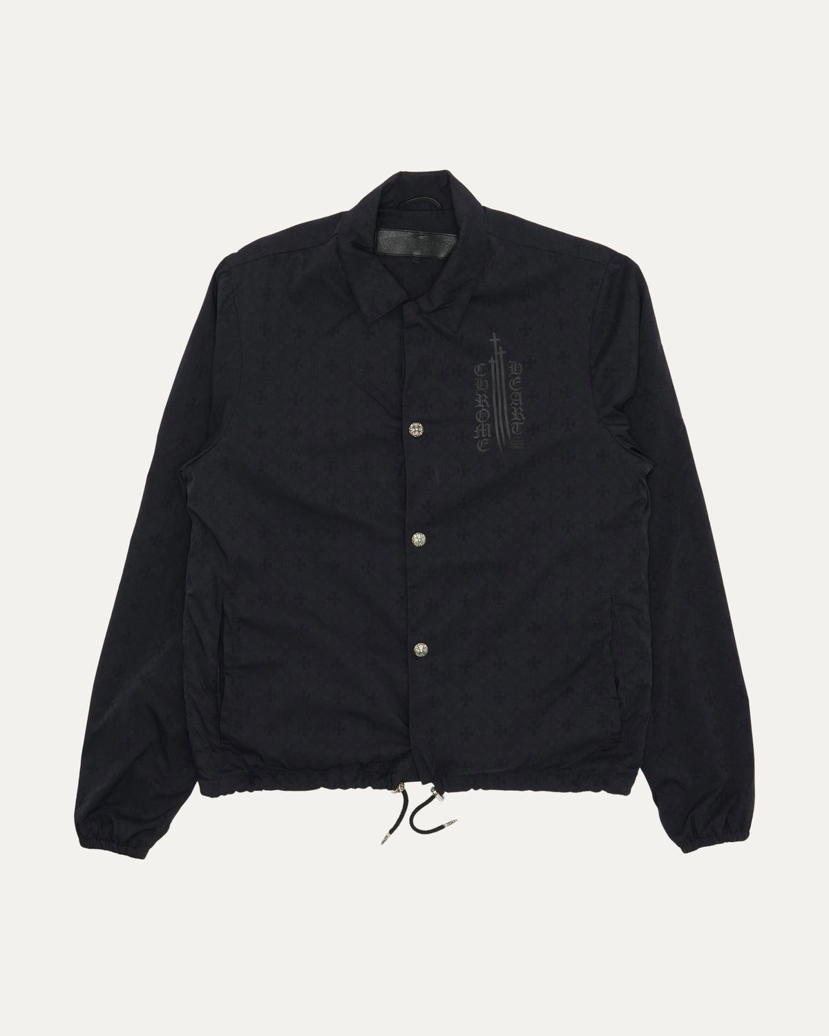 Eyechart Logo Monogram Coach Jacket