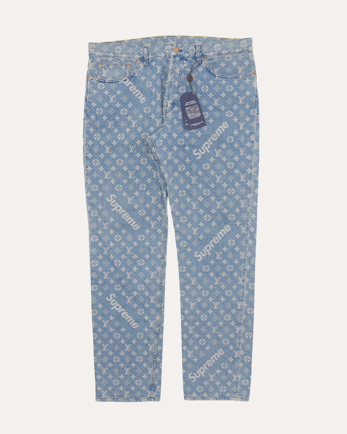 Supreme Jacquard Denim 5-Pocket Jean