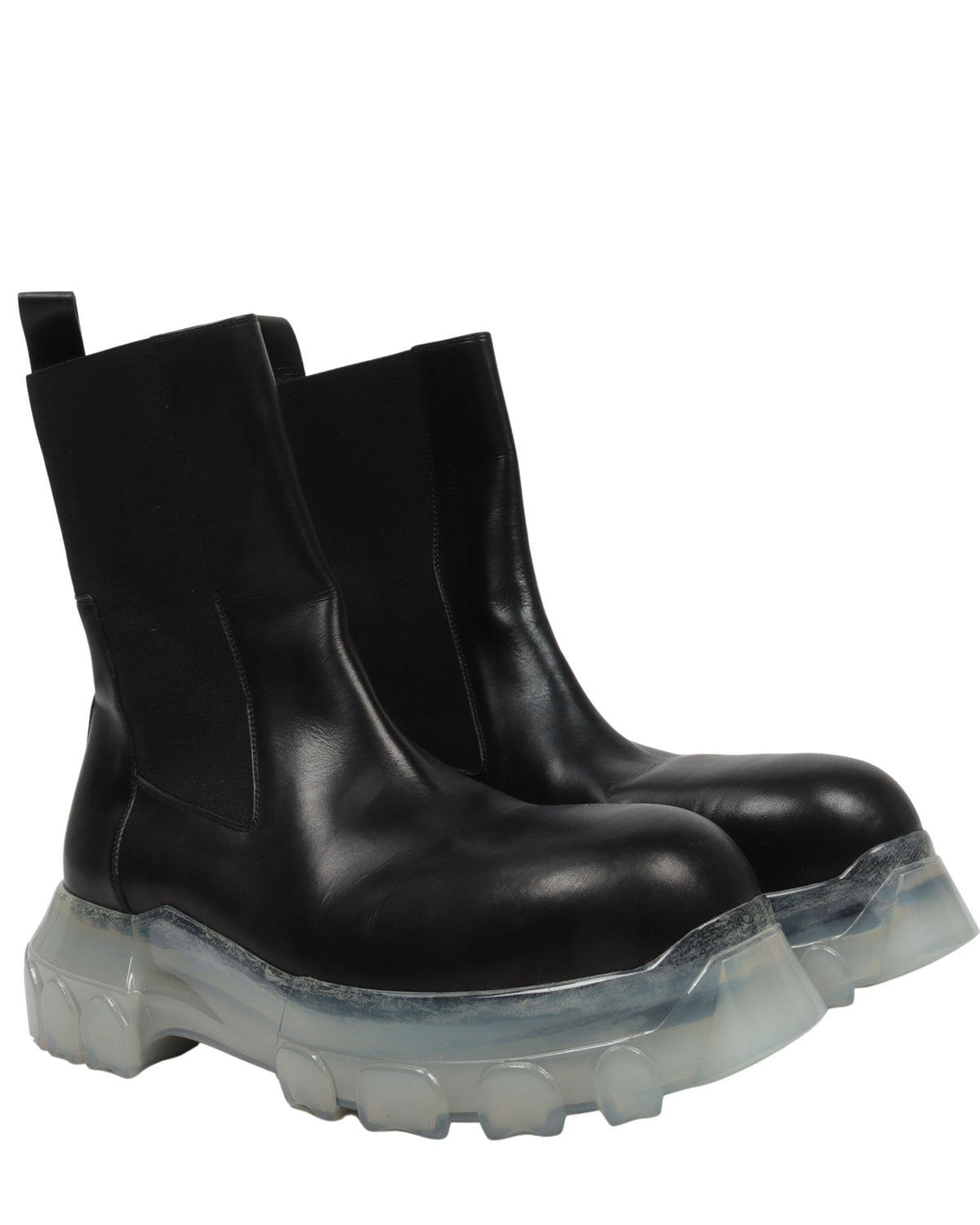 Clear Sole Bozo Boots