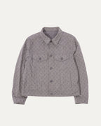 Monogram Denim Trucker Jacket