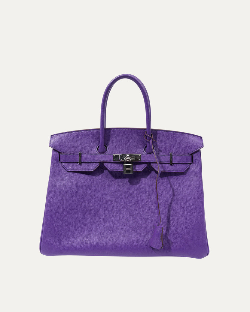 Crocus Epsom Birkin 35