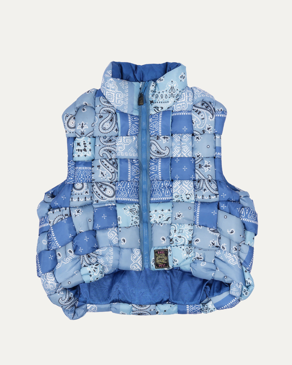 Kapital Nylon Keel Weaving Bandana Print Vest – Justin Reed