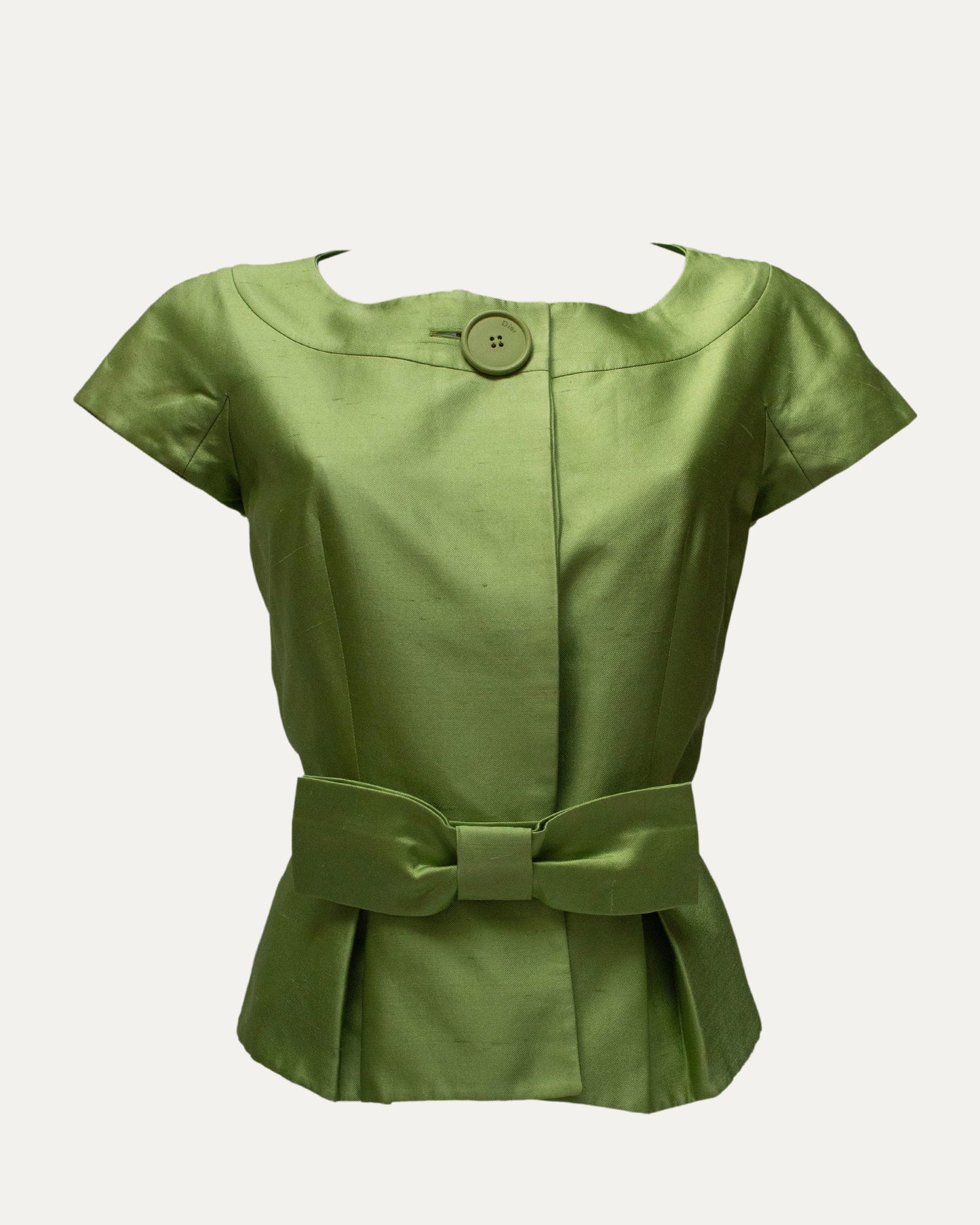 Cruise 2006 Raw Silk Belted Jacket