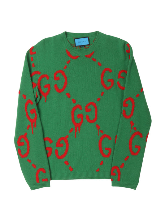 Ghost GG Drip Wool Sweater
