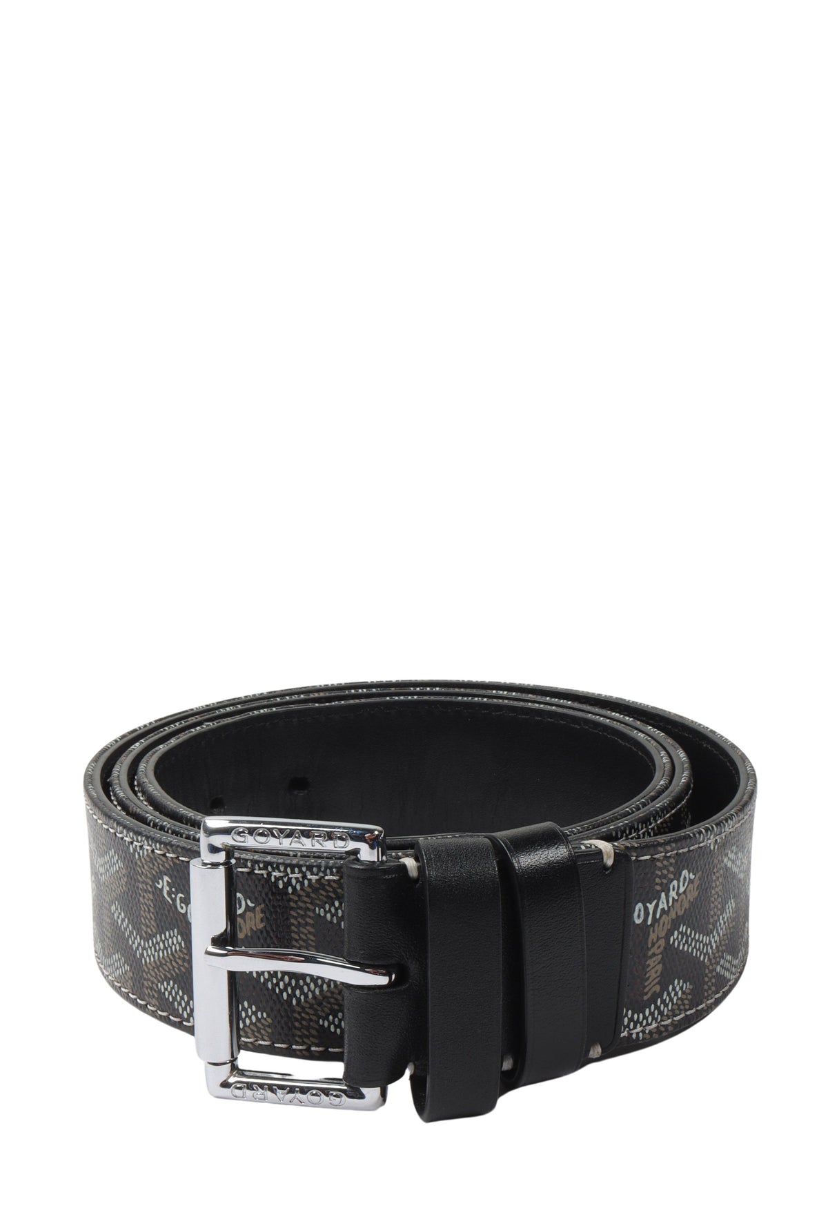 Goyardine Canvas Belt